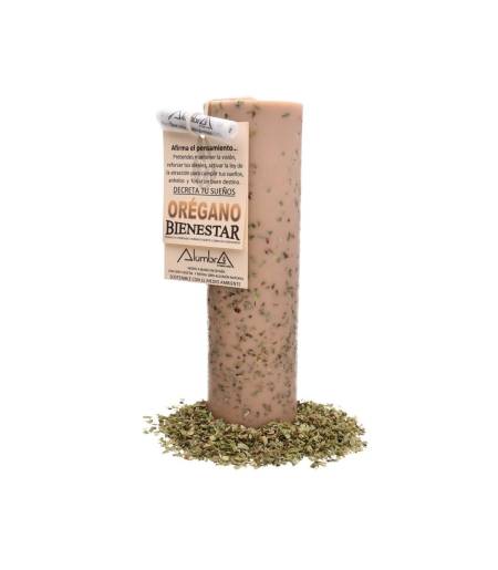 Candele ritualistica Origano - Benessere e Purificazione